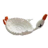 Handmade Crochet Craft Crochet Animal Coaster Soft Knitted Non-Slip Base Cute Cartoon Cup Mat Animal Shape Design